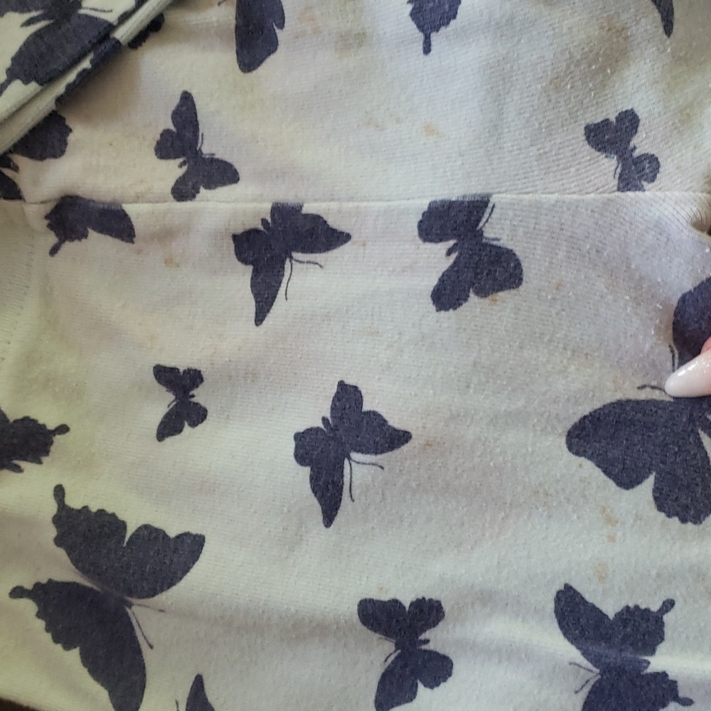 Lot: 2 pair 4T GAP Organic Cotton pj's used butterfly 🦋 - Picture 2 of 8